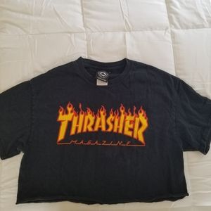 🔥Cropped Thrasher Tee🔥